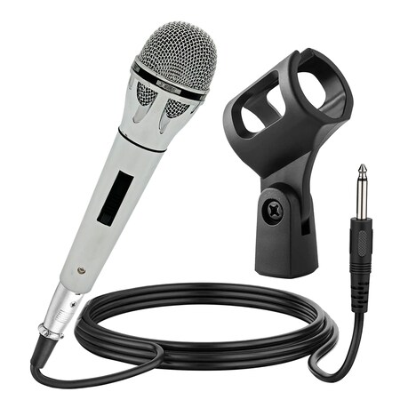 5 Core 5 Core Handheld Microphone For Karaoke Singing - Dynamic Cardioid Unidirectional Vocal XLR Mic PM 817 CH